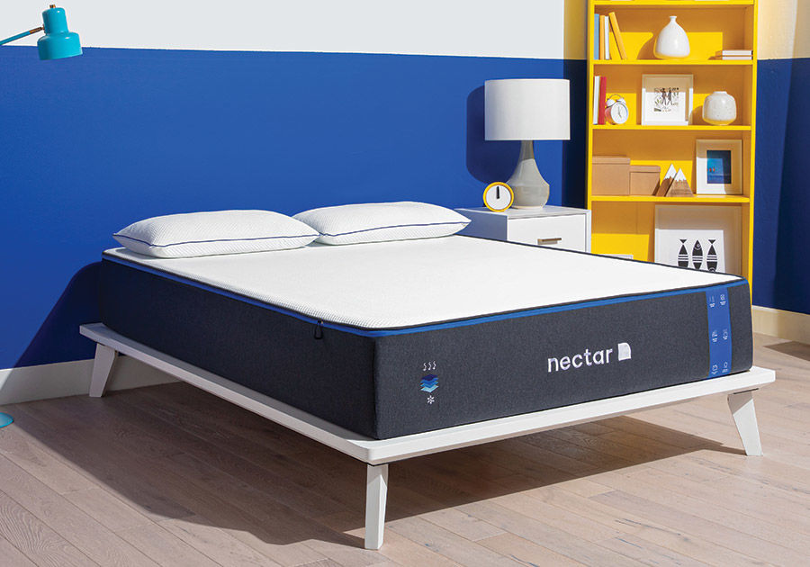 Nectar Classic mattress set in a bedroom